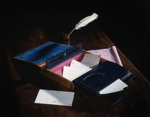 Ecritoire de Victor Hugo (1802-1885), écrivain français. Paris, Maison de Victor Hugo. © Daniel Lifermann / Maisons de Victor Hugo / Roger-Viollet